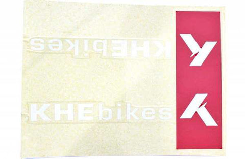 KHE BMX frame sticker