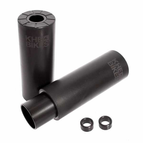 KHEbikes 2ND Pro BMX Pegs / CrMo with PVC sleeve / for 10 & 14mm Axle