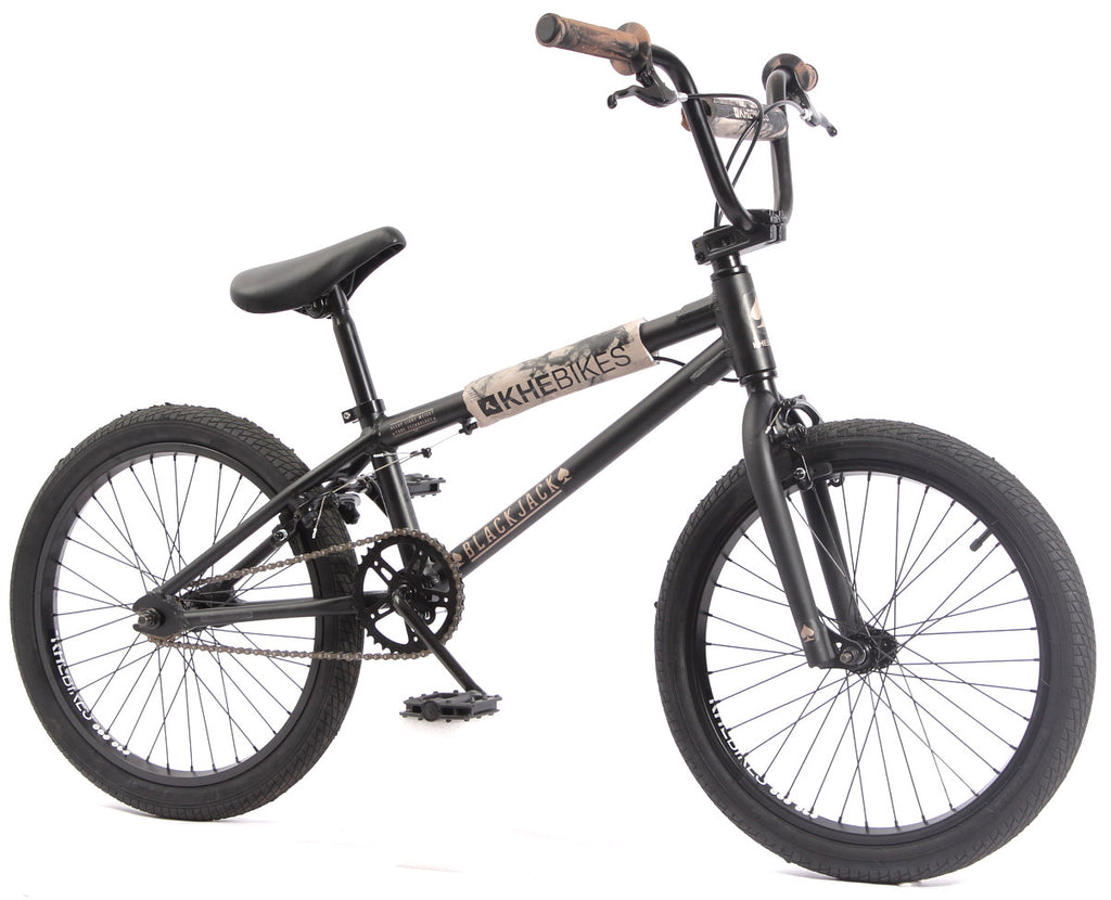 20 Inches BMX Children's Bicycle Aluminium Wheel KHE Black Jack Rotor 10,2kg