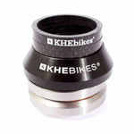 KHEbikes BMX Internal Integrated Headset 1 1/8" - Black with Carbon washers