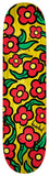 Krooked Team Wild Style Flowers Deck - (skateboard deck)