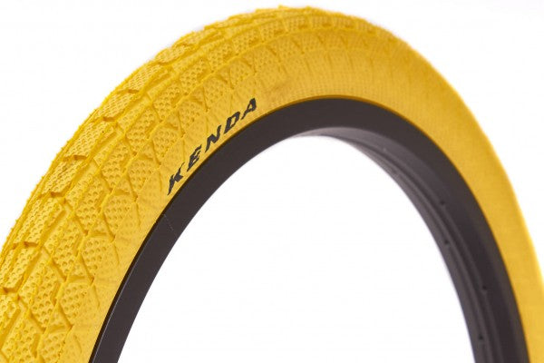 Bicycle Tire Yellow 24 Inch Kenda Tires 20 X Inch (50-406) Tire