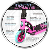 MGP VX Origin PRO Scooter - STUNT SCOOTER - PINK / TEAL