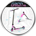 MGP VX Origin PRO Scooter - STUNT SCOOTER - PINK / TEAL