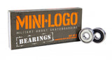 Mini Logo Precision Skateboard Skate 608 Bearings - Pack of 8 - (Skateboard Bearings)