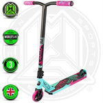 MADD GEAR KICK EXTREME V5 - STUNT SCOOTER - TEAL/PINK