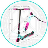 MADD GEAR KICK EXTREME V5 - STUNT SCOOTER - TEAL/PINK