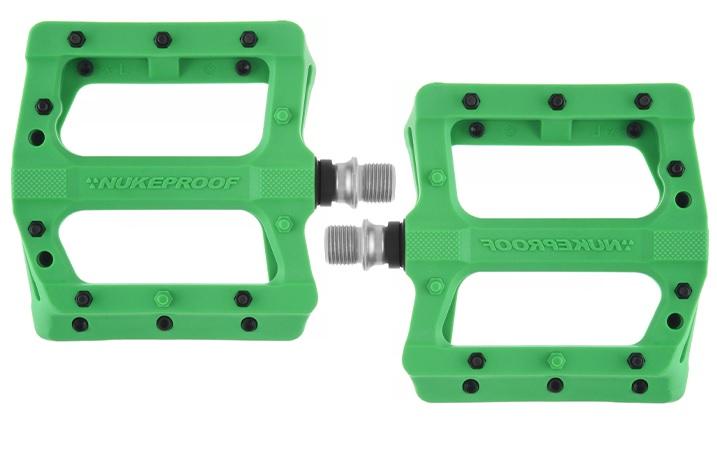 nukeproof neutron evo flat pedals Nukeproof Flat Pedals Neutron EVO for MTB BMX 9/16" Nylon-reinforced c – Scuff Wheels