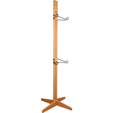 OakRak Freestanding 2 to 4- bike rack - Golden Pecan