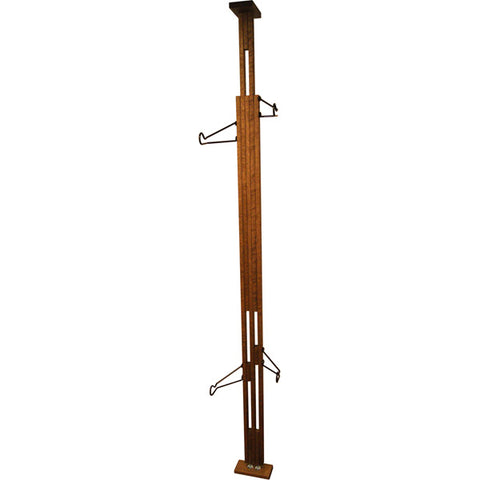 OakRak Floor-to-Ceiling 2 / 4-bike rack - Walnut