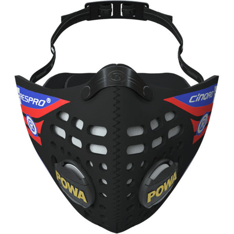 CE Cinqro Mask - Black X-Large