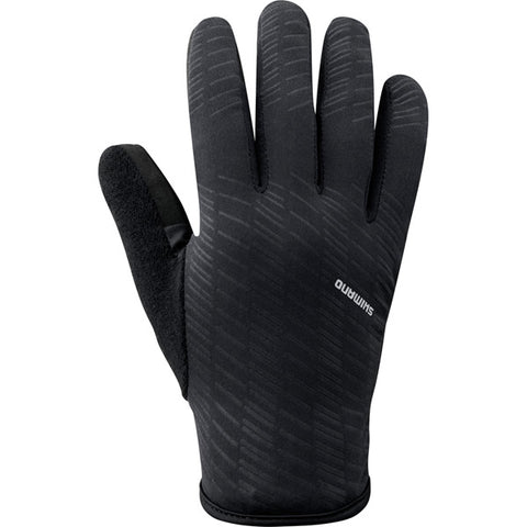 Unisex Early Winter Gloves, Black, Size S