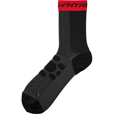 Unisex S-PHYRE Tall Socks, Red, Size M (Size 41-44)