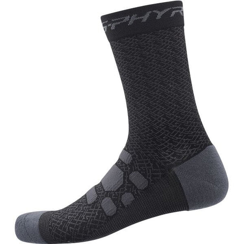 Unisex S-PHYRE Merino Socks, Black, Size L (Size 45-48)