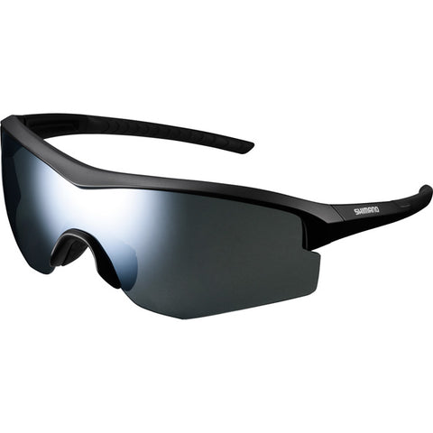 Spark Glasses, Matte Black, Smoke Silver Mirror Lens