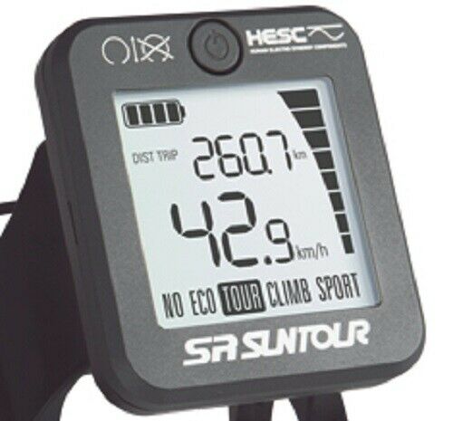 suntour e bike display SR Suntour HESC LCD display / detachable design / 4 modes – Scuff Wheels