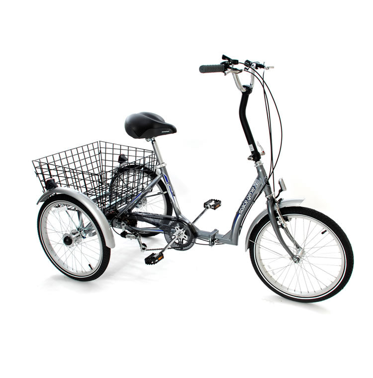 Mission Space Genie Folding Tricycle 24″ wheel – Scuff Wheels