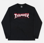 Thrasher - Possessed Logo Long Sleeve T-Shirt (skatewear)