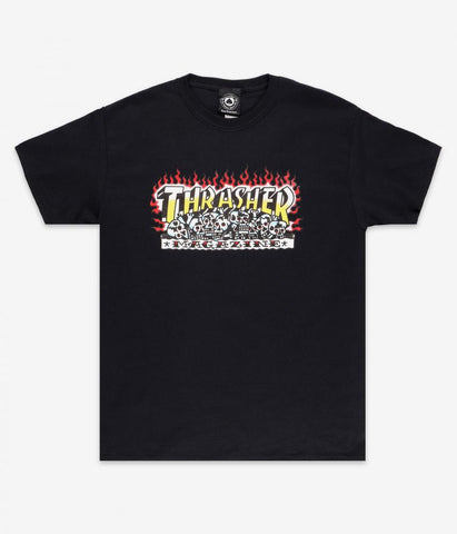 Thrasher - Krak Skulls T-Shirt (skatewear)