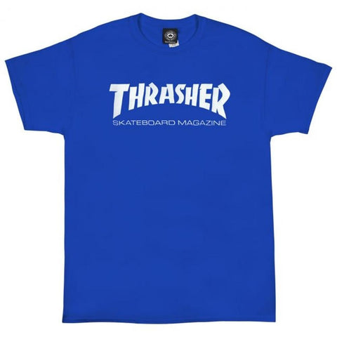 Thrasher - Royal Blue Skate Mag T-Shirt (skatewear)