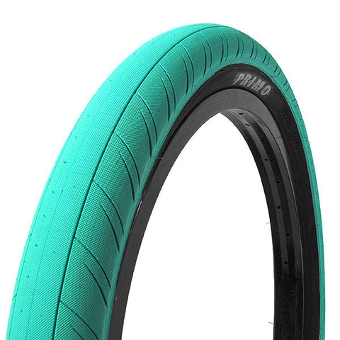 Primo Churchill Tyre - Teal With Black Sidewall 2.45"
