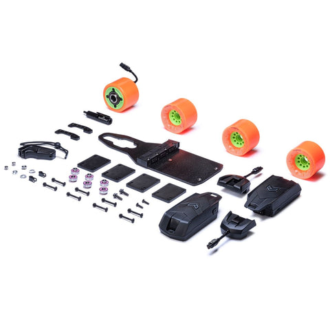UnLimited - CRUISER - ELECTRIC SKATEBOARD DIY CONVERSION KIT for Longboard Cruiser - (electric skateboard kit)