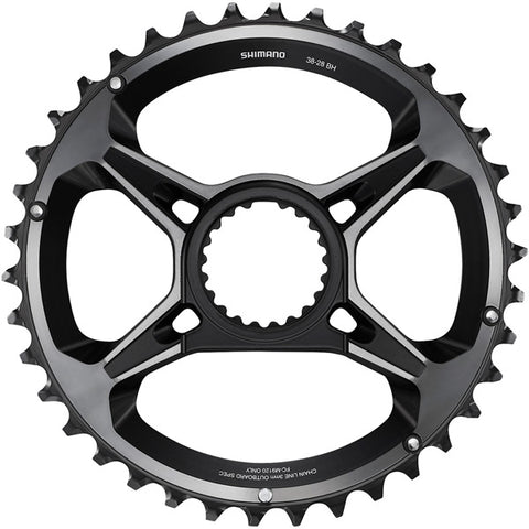 FC-M9100-2 chainring, 38T-BH, for 38-28T