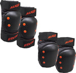 Alk13 Combo Pads (S | Black/Red)