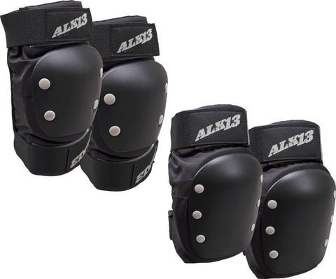 Alk13 Combo Pads (M | Black/Grey)