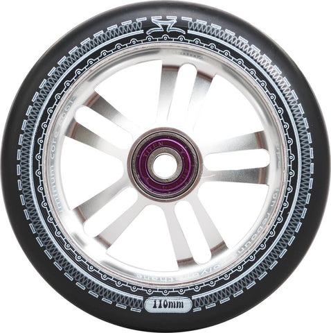 AO Mandala Pro Scooter Wheel (Black/Silver)