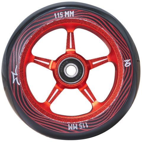 AO Pentacle Pro Scooter Wheel (115mm | Fade Red)