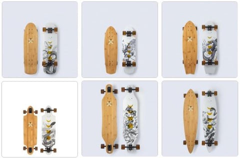 Arbor Performance Skateboard Cruiser Complete - Bamboo Series - (skateboard complete)