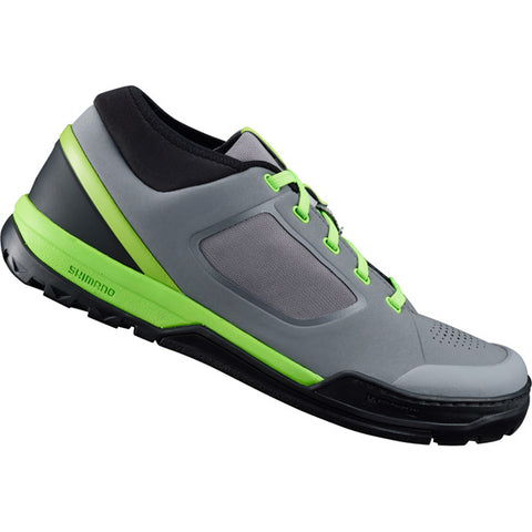 GR7 Shoes, Grey/Green, Size 38