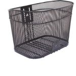 Aalborg mesh metal basket with dropped rear for cable clearance