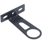 Basket bracket for 1 1/8 steerer, 72 mm flat extension, Stainless steel