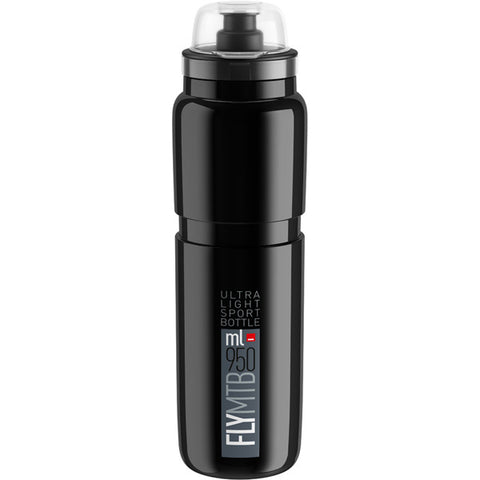 Fly MTB, black with grey logo 950 ml