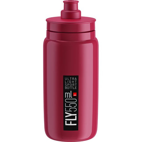 Fly, burgundy with black logo 550 ml