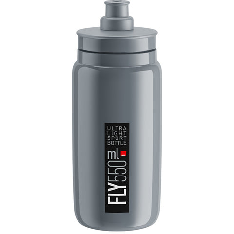 Fly, grey with black logo 550 ml