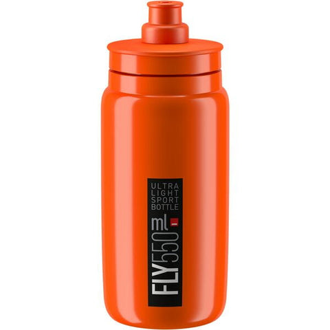 Fly, orange with black logo 550 ml