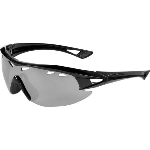Recon glasses 3 pack - gloss black frame, silver mirror/amber/clear lens