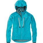 Flux super light women's waterproof softshell jacket, caribbean blue size 8
