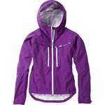 Zena women's waterproof jacket, imperial purple size 8
