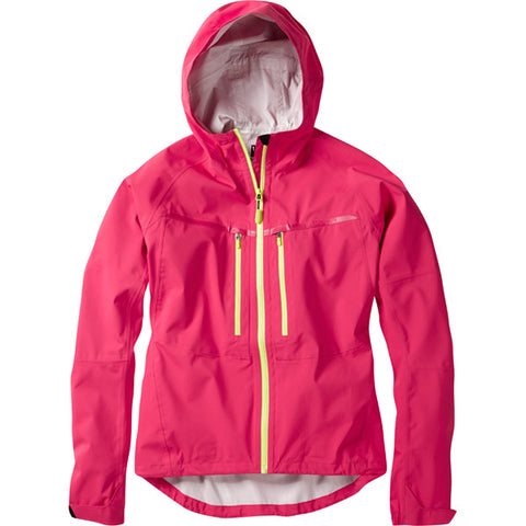 Zena women's waterproof jacket, rose red size 10