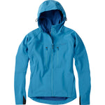 Zena women's softshell jacket, caribbean blue size 8