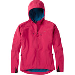 Zena women's softshell jacket, rose red size 10