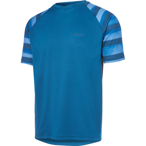 Zenith men's short sleeve jersey, haze atlantic blue / ink navy medium