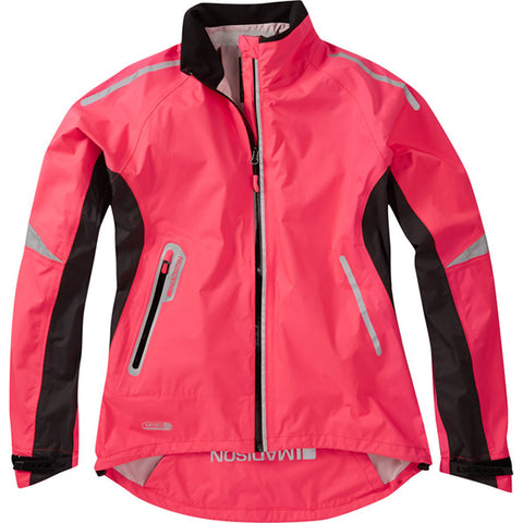 Stellar women's waterproof jacket, diva pink size 8