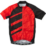 Sportive Race men's short sleeve jersey, flame red / black X-large