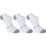 Freewheel coolmax low sock triple pack - white - x-large 46-48