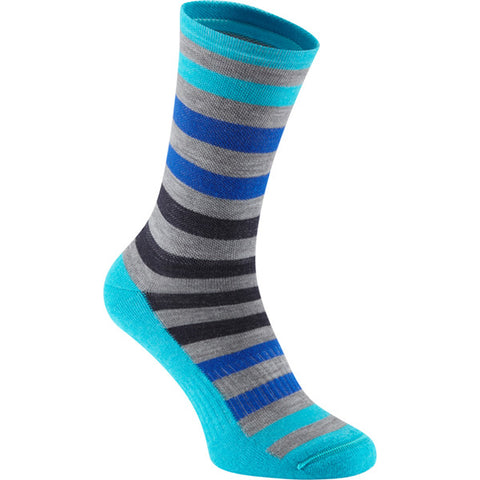 Isoler Merino 3-season sock - blue fade - medium 40-42